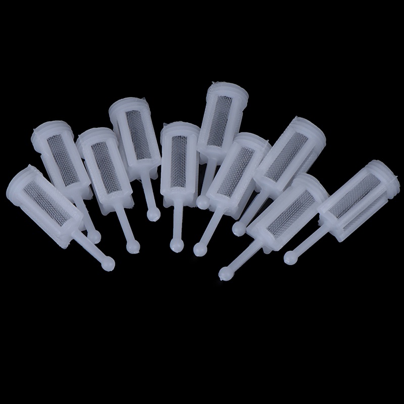 [HeavenDenotation] 10pcs Plastik Gravity Type Gun Filter Pot Diameter 11mm HDV