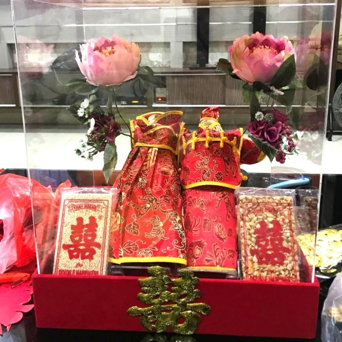 Sangjit Box Acrylic. Kotak Sangjit Akrilik.