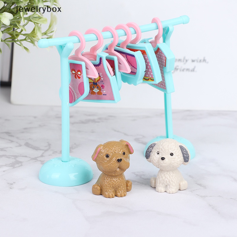 [jewelrybox] 1:12simulasi Miniatur Furniture Mainan Boneka Rumah Boneka Kulkas Meja Butik Makanan
