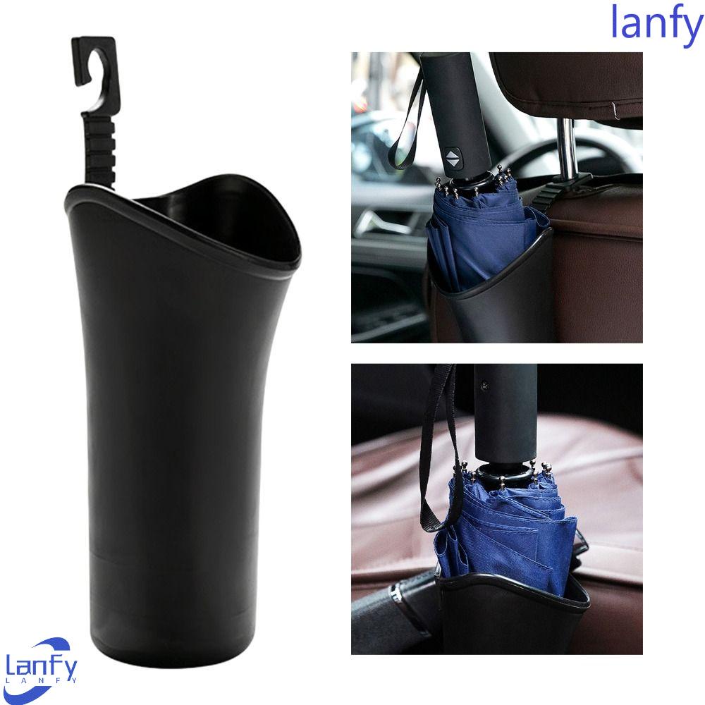 Lanfy Holder Payung Mobil Klip Pengait Penyimpanan Hemat Ruang Rak Tetap Onderdil Mobil Aksesoris Interior Auto Cup Holder Payung Lipat Cup Holder