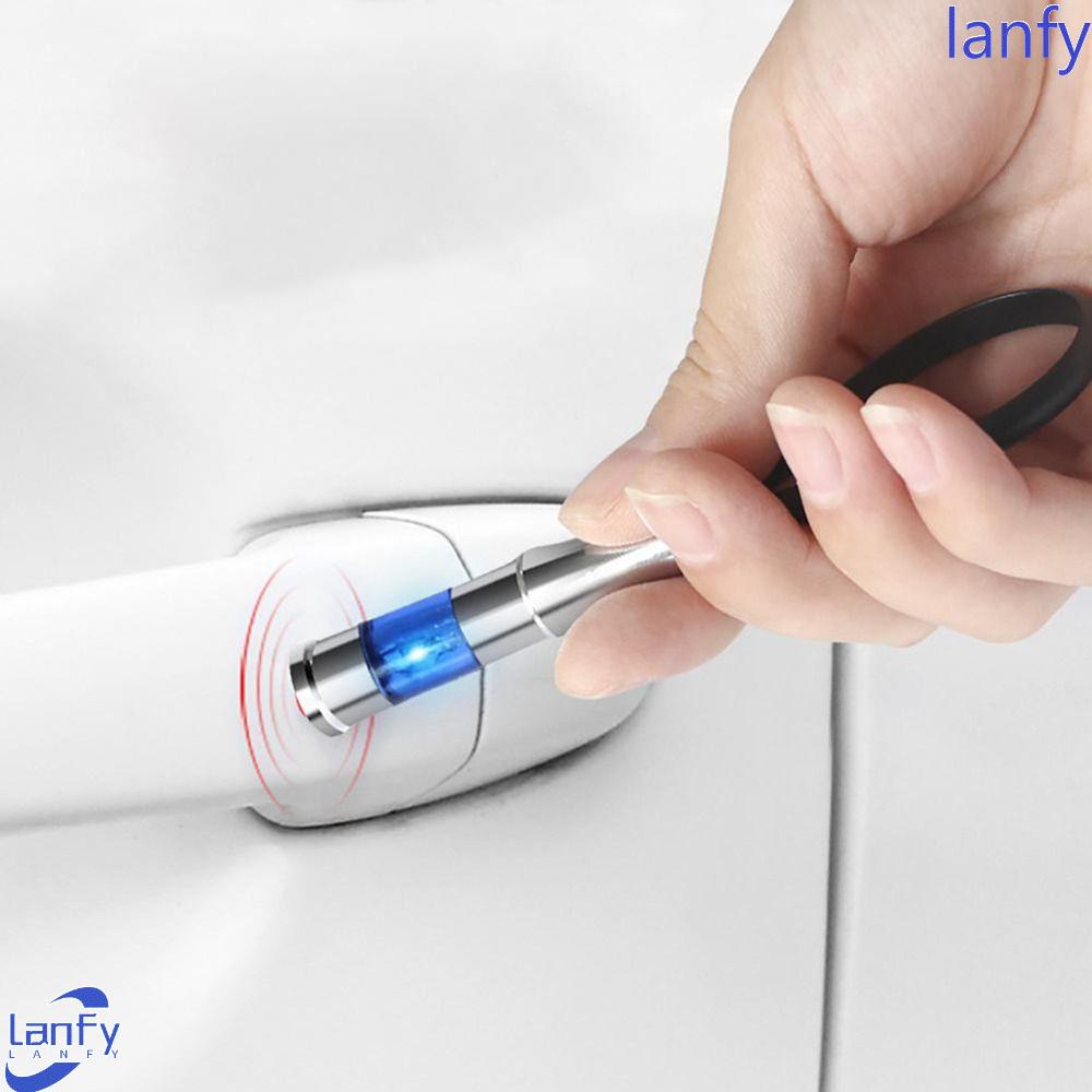 Lanfy Anti-Statis Gantungan Kunci Portabel Logam Statis Batang Aksesoris Interior Menghapus Statis Antistatic Bar Perlengkapan Musim Dingin Debit Elektrostatik