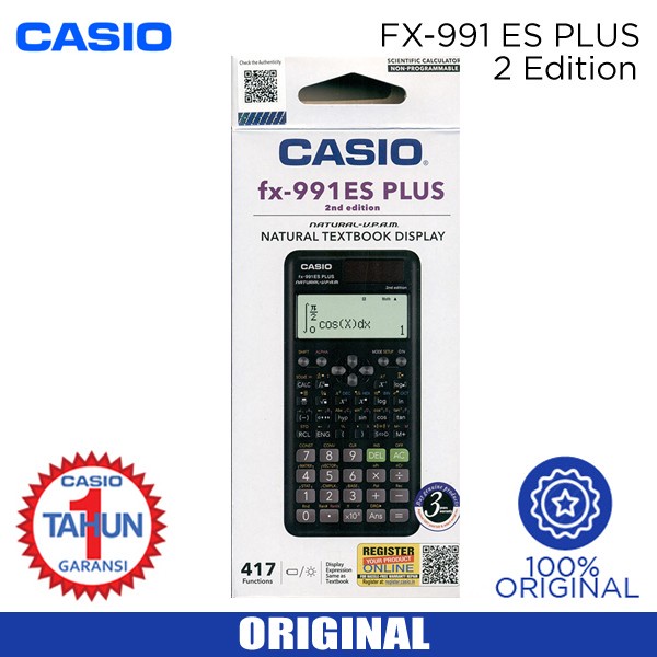 

CASIO CALCULATOR FX 991 ES PLUS-2