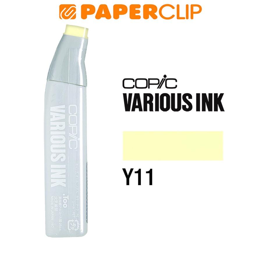 

TINTA / COPIC VARIOUS INK CVI-Y11 PALE YELLOW
