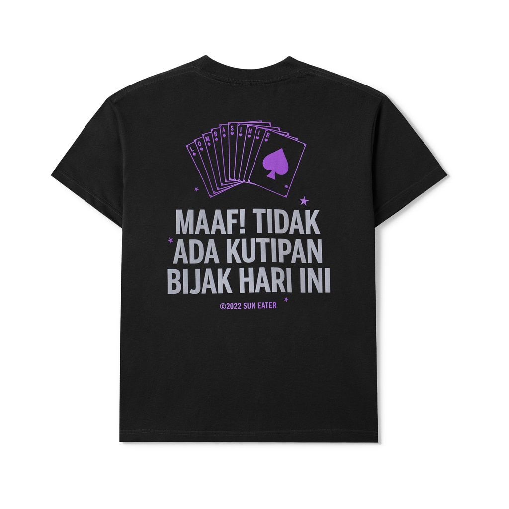 &quot;LOMBA SIHIR&quot; - Maaf T-shirt