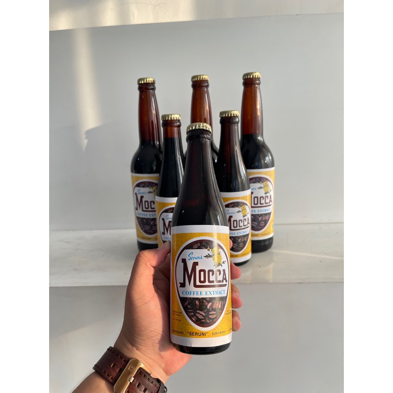 

MOCCA COFFEE EXTRACT 300ML / SERUNI BOTOL KECIL /SERUNI MOCCA / KOPI / COFFEE / MOCCA COFFEE