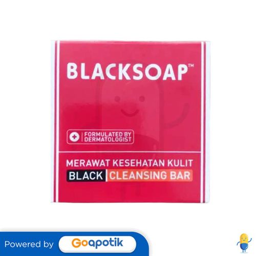 Blacksoap Cleansing Bar 60 Gram