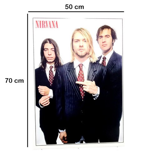 Poster Musik Nirvana- Solo Galeri Buku