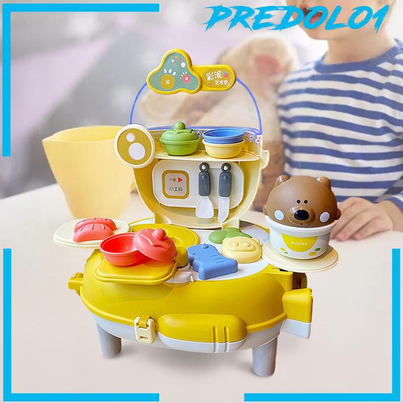 [Predolo1] Mainan Rumah Bermain Anak Pretend Playset Adorable Realistis Untuk Travel Party Trip