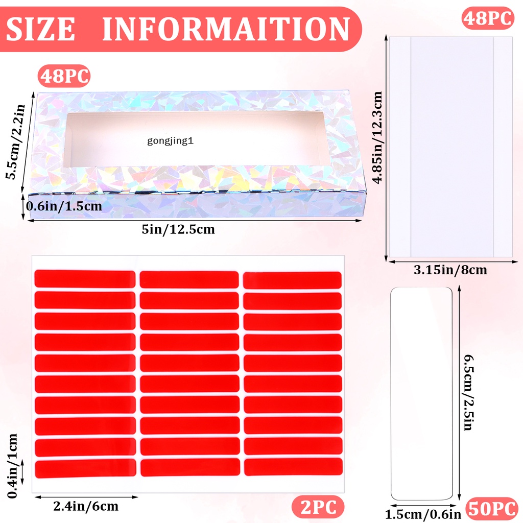 Ggg 159pak Press on Paku Kemasan Boxss Set Untuk Salon Kuku Rumah Kantor Supply ID