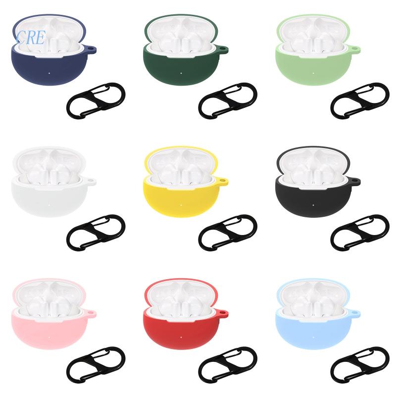 Cre Untuk HuaweiFreeBuds5i Shockproof Untuk Shell Housing Sleeve Anti Gores Silikon f