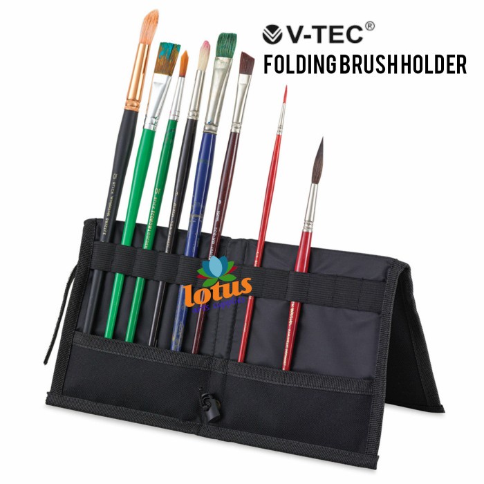 

V-TEC Folding Brush Holder AB-17