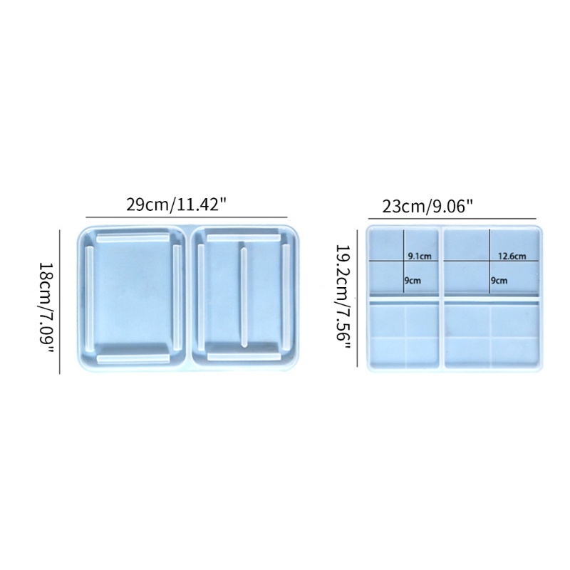 Sa Kotak Penyimpanan Epoxy Napkin Holder Cetakan Untuk Kerajinan DIY Kotak Penyimpanan Pernak Pernik