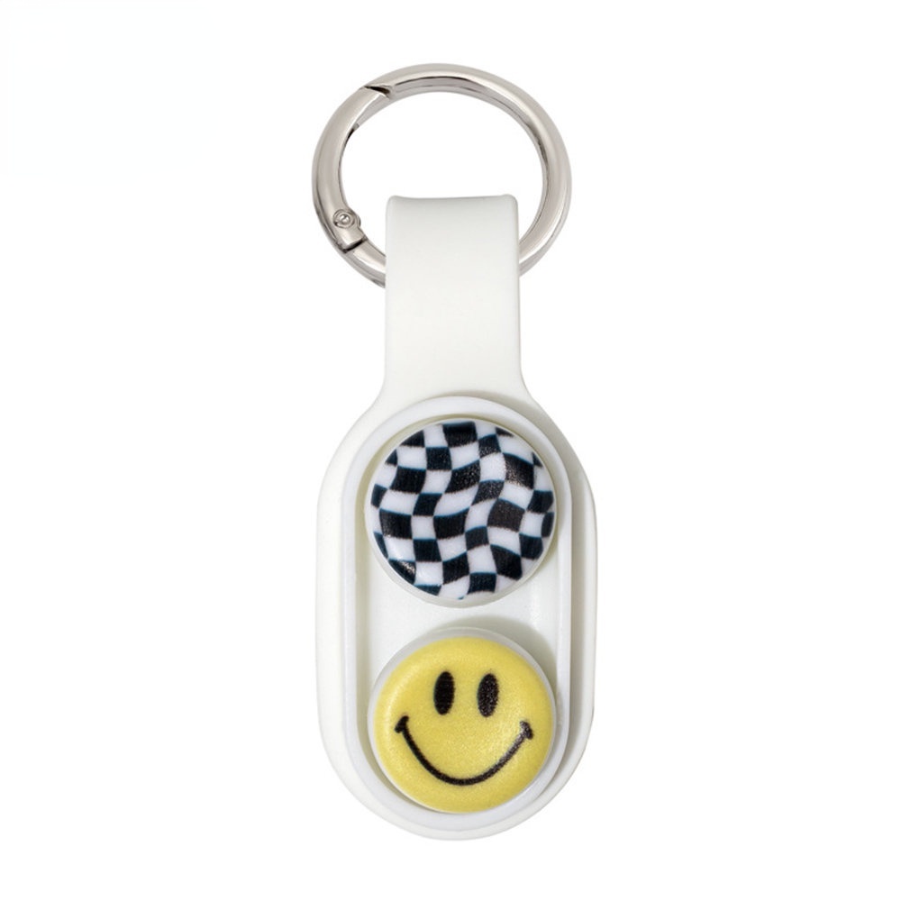 Poppuck Fidget Dekompresi Mainan Mobil Gantungan Kunci Puzzle Jump Bead Magnetic Magnet Keyring Kreatif Tas Liontin