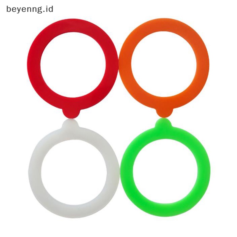 Beyen 5Pcs Gasket Toples Silikon Food Storege Jars Pengganti Kedap Udara Anti Bocor ID