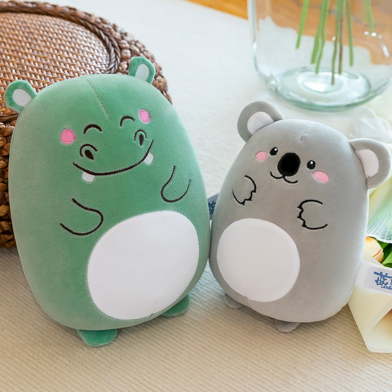 Mainan Mewah koala 30CM Terbaru hippo owl Dinosaurus soft doll baby plush doll