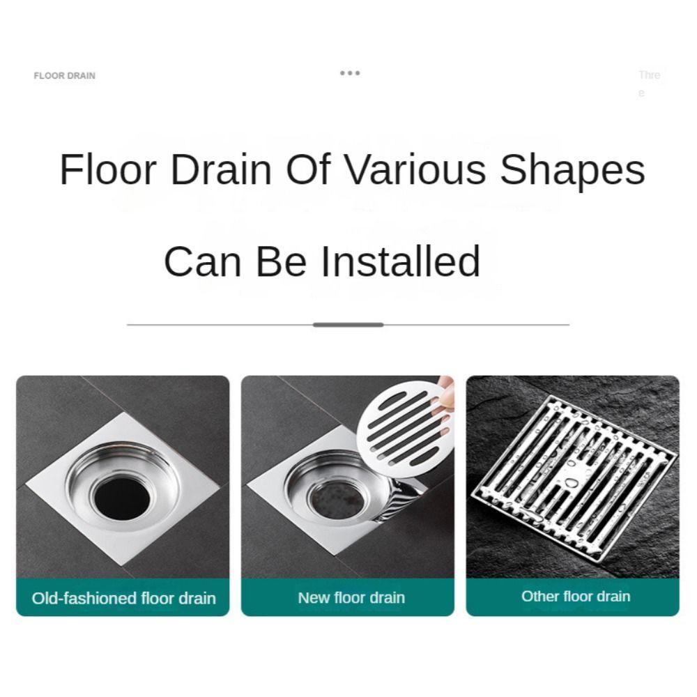 [Elegan] Floor Drain Universal Pencegah Serangga Alat Kamar Mandi Stopper Anti Bocor Dapur Selokan Seal Draininner Core