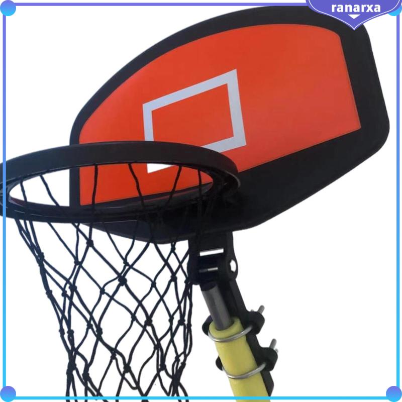 [Ranarxa] Trampoline Basket Hoop Basket Goal Trampolin Aksesoris Trampolin Tempel Backboard Basket Untuk Indoor, Taman, Bermain, Anak-Anak