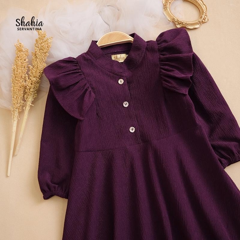 ZASKIYA - SHAVIA DRESS ANAK PEREMPUAN / GAMIS ANAK MUSLIM PEREMPUAN