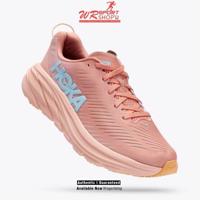 Hoka One One Rincon 3 Womens Running - Shell Coral / Peach Parfait ORI