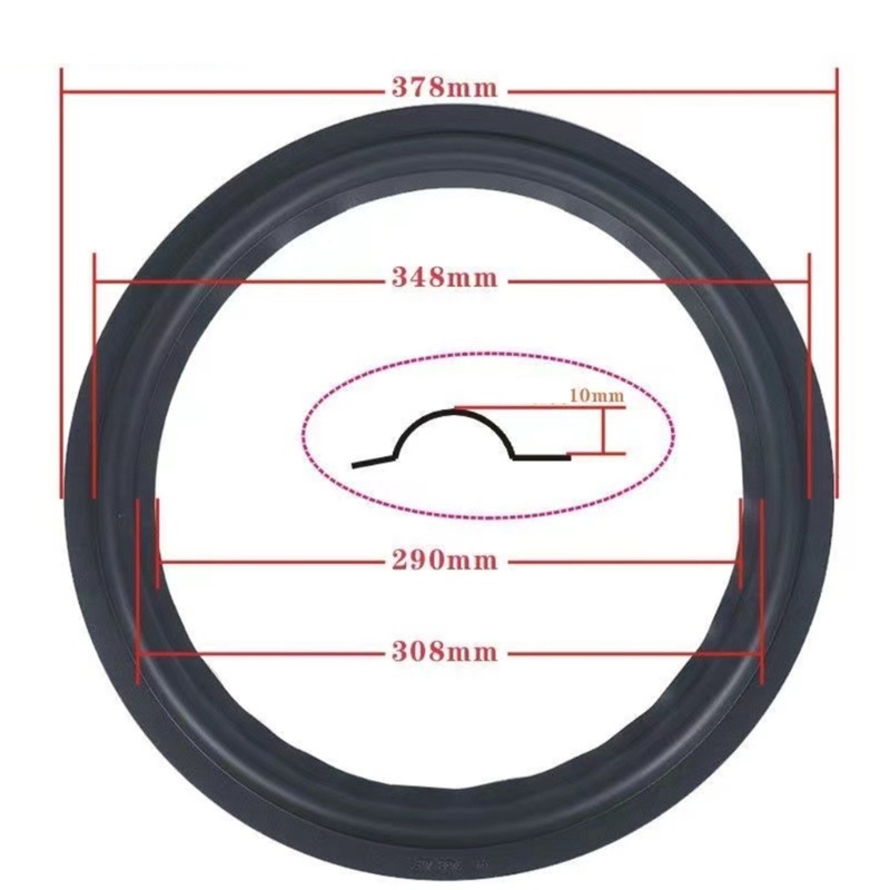 Cre Speaker Pinggiran Speaker Ring Karet Speaker Reparasi Speaker Karet Keliling Pengganti