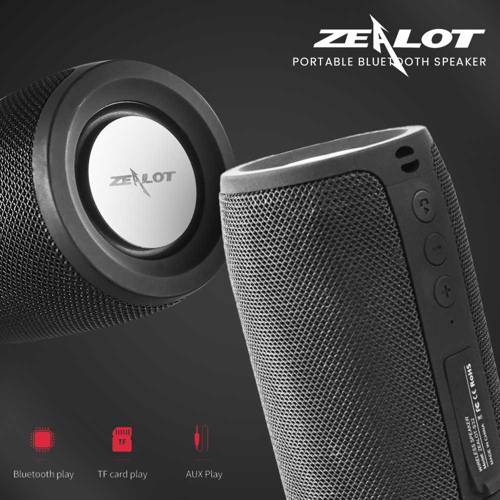 ZEALOT Speaker Portable Bluetooth 5.0 - S32