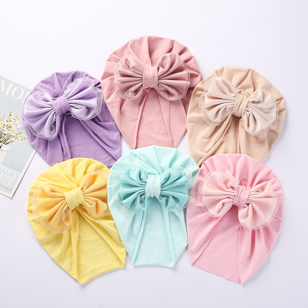 (Pimenova) Turban bayi pita topi turban bayi baby girl turban