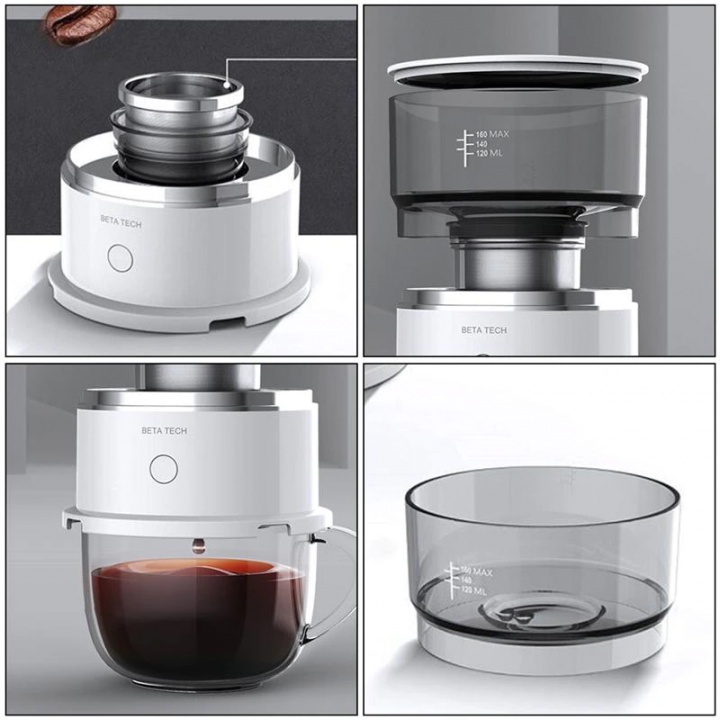 B12 T710 Drip Manual Coffee Maker Brewing Portable Alat Pembuat Kopi