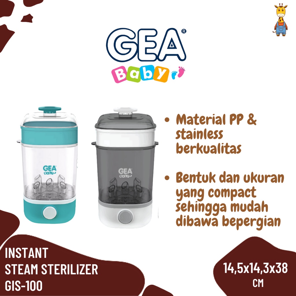 Gea Baby Instant Steam Sterilizer GIS-100