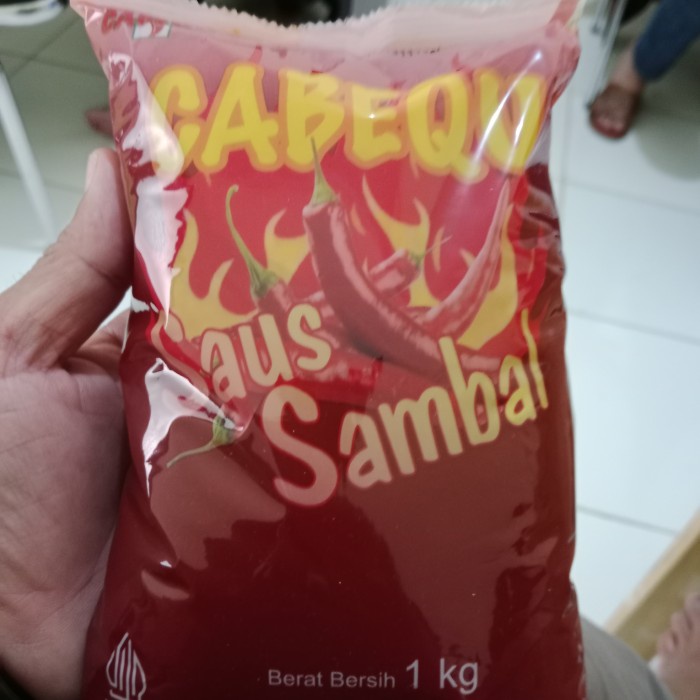 

Saus sambal cabequ 1kg
