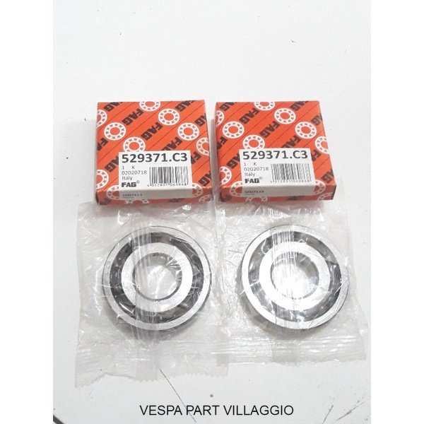 sepasang laher bearing FAG kruk as kecil vespa vbb super sprint bajaj Lashira