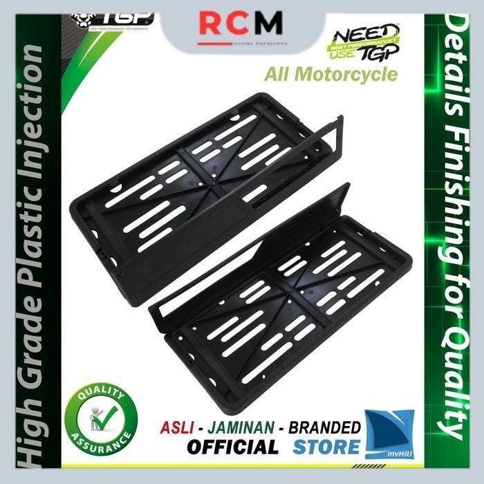 Cover Plat Nomor Motor Mika TGP Dudukan Plat Nomor Motor Tempat Plat