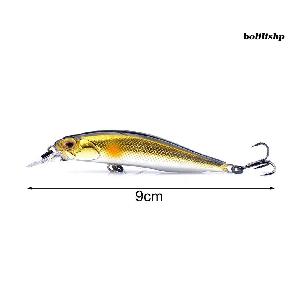 Bo-8.4g Umpan Umpan Kait Tajam Semua Aplikasi Air Meningkatkan Tingkat Memancing Built-in Ikan Kecil Hovering Colorful Artificial Lure Outdoor Fishing