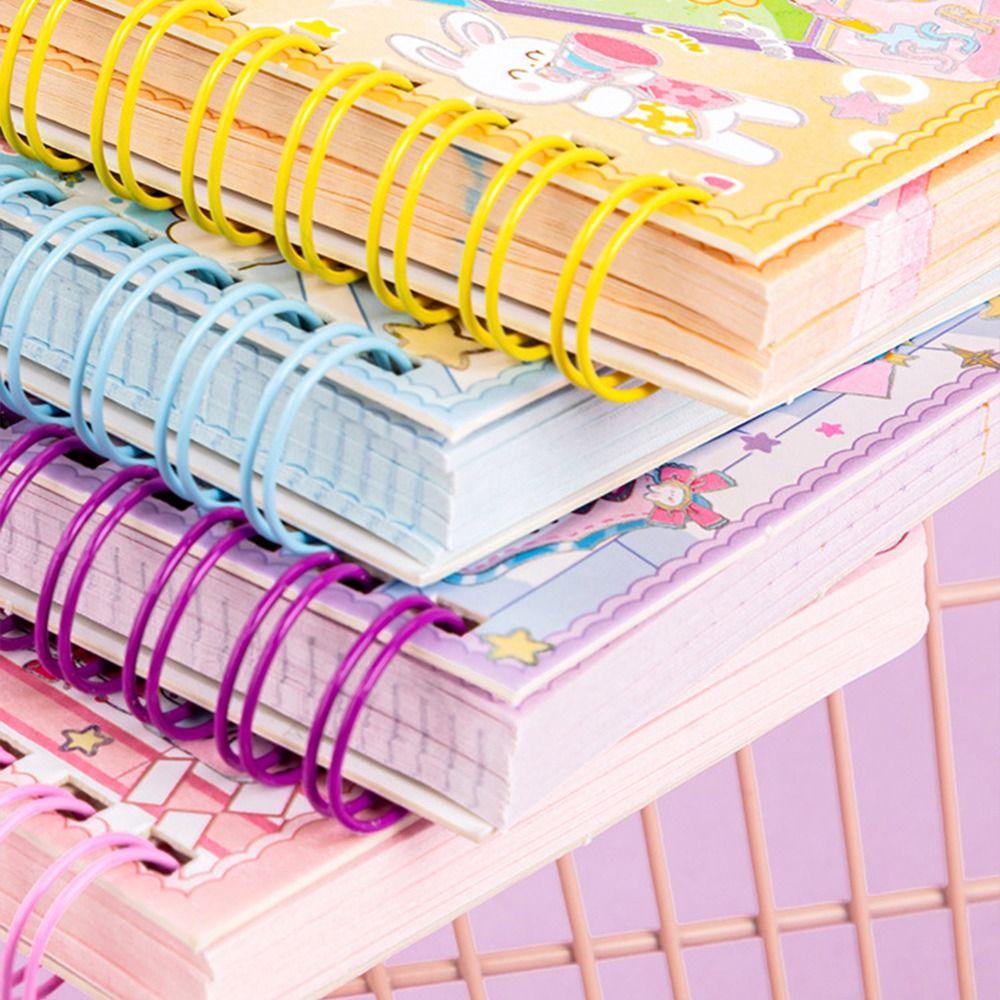 Mxbeauty A7 Notebook Kawaii Kartun Sekolah Kantor Mengambil Catatan Siswa Alat Tulis To Do List Mini Coiled Book