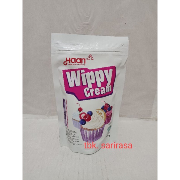 

Haan Wippy Cream 200gr Krim Kocok Whipping Cream