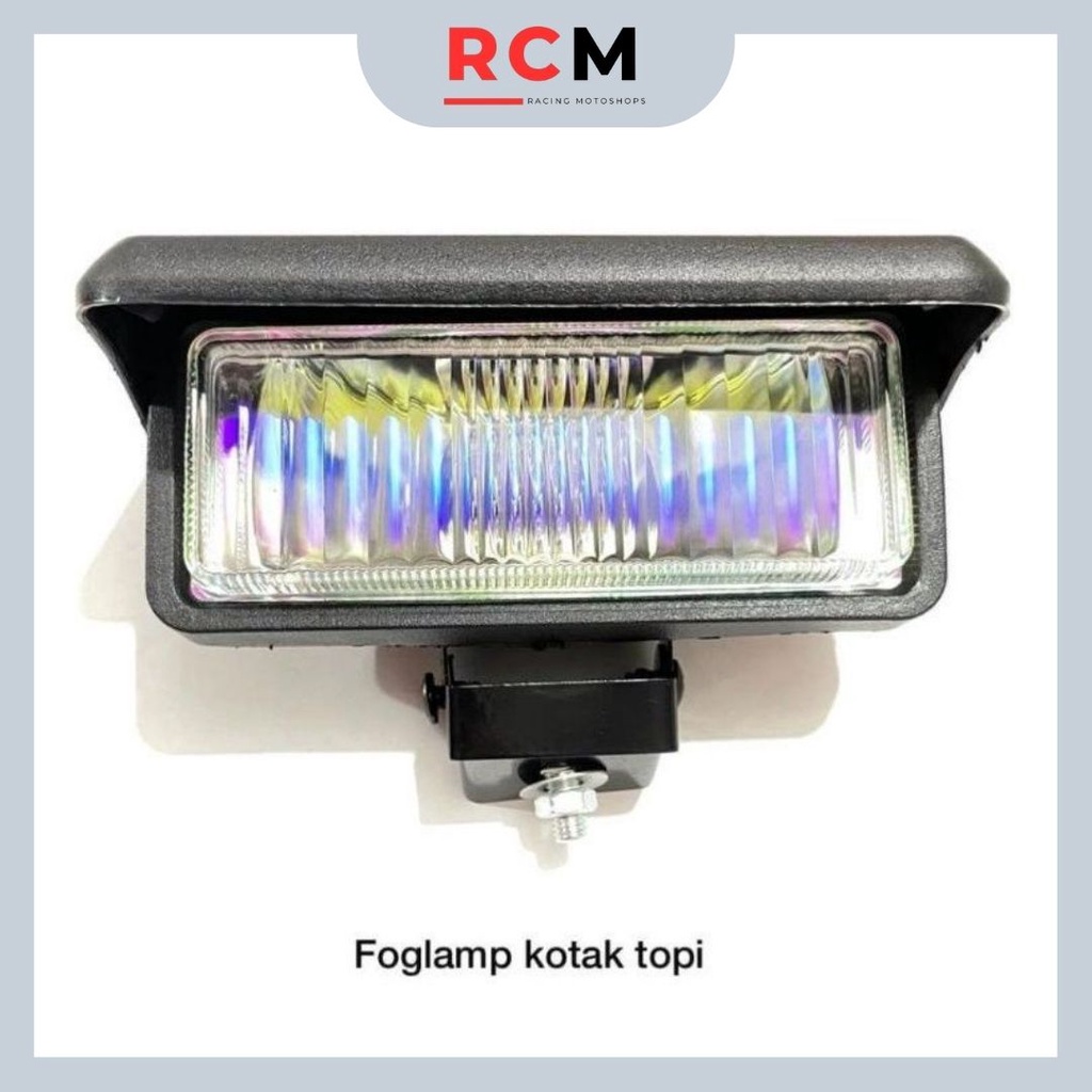 Lampu Kabut / Foglamp / Lampu Sorot / Tembak Halogen Kotak UNIVERSAL