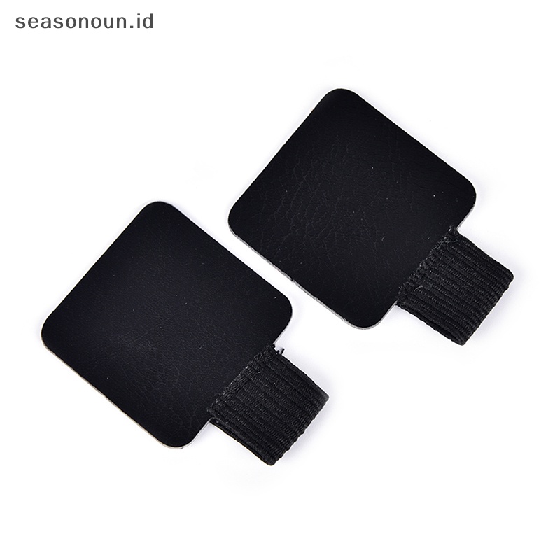 Seasonoun Self-adhesive PU Leather Pen Holder Klip Pen Traveller Notebook Diary Fitgs.