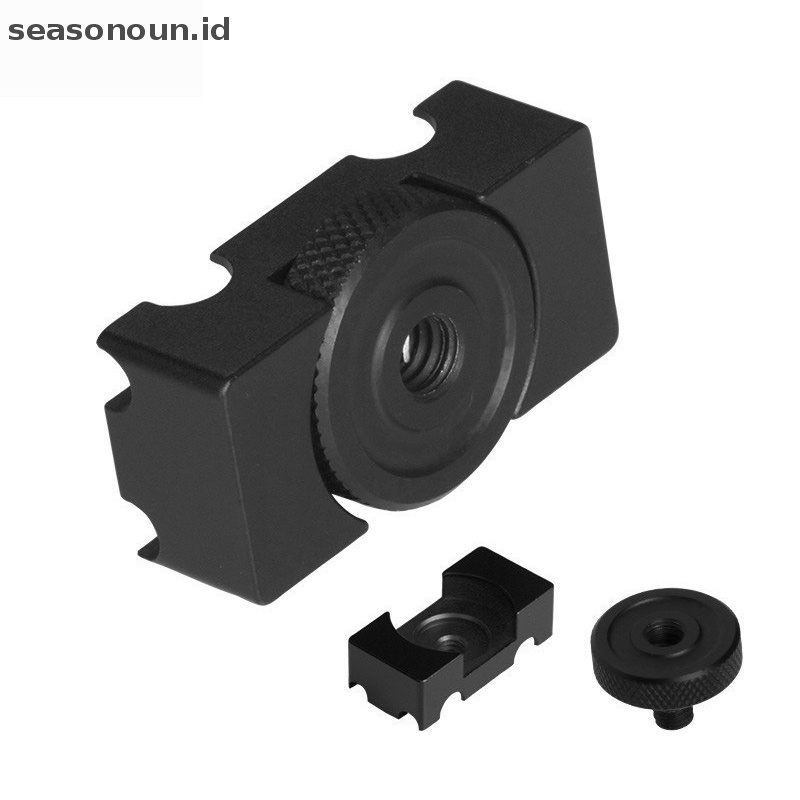 Seasonoun Aluminium Alloy Tether Holder Cable Lock Clip Clamp Mount Untuk Kamera DSLR.