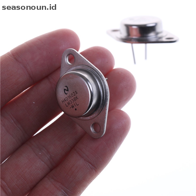 Seasonoun 2pcs Baru LM338K LM338 Regulator Tegangan Adjustable.