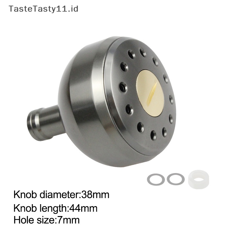 Tastetasty knob Gagang Gulungan Pancing Untuk Roda Pemutar Tipe32 mm &amp; 38tombol mmalloy Dengan shaft.