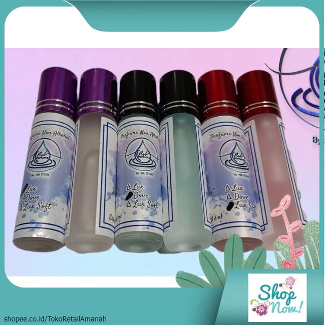 Parfume Non Alkohol | Lux, Dove, Lux Soft - Edp 8ml | Special Edition 123456-NH