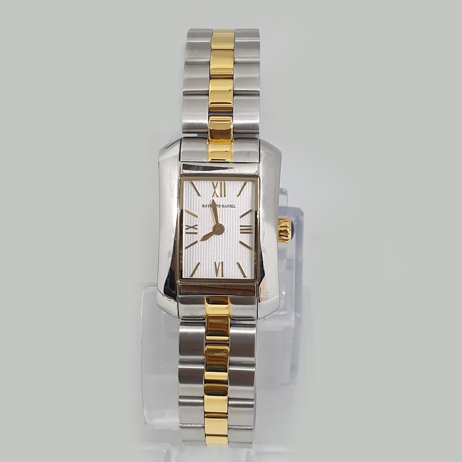 Raymond Daniel RD 239 Silver Gold ,Jam Tangan Wanita, Original