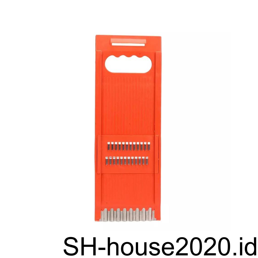 Sayur Buah Dicer Alat Pengiris Bawang Kentang Set Parutan Keju Multi Pisau Genggam Gadget Adjustable Multifungsi