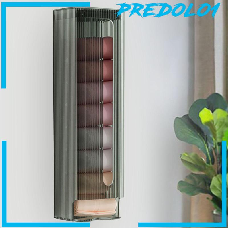 [Predolo1] Kotak Penyimpanan Gantung Underwear Storage Box Sekat Kotak Underwear Organizer Dinding Laci Organizer Untuk Lemari Kabinet Kamar Tidur Kaos Kaki