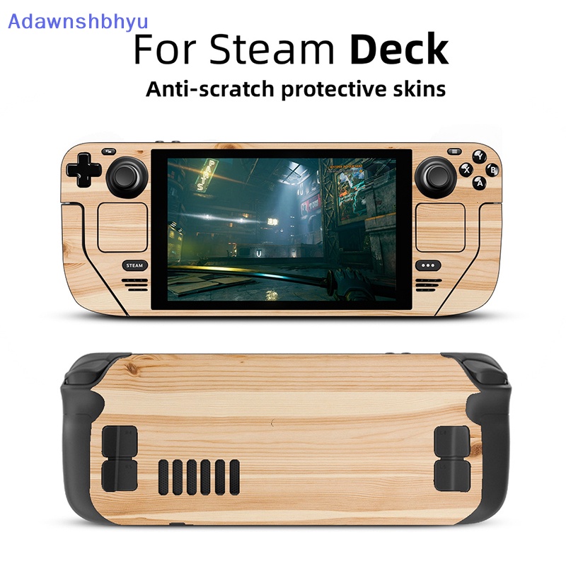 Adhyu Aesthetic Skin Vinyl Untuk Steam Deck Console Full Set Pelindung Kulit Decal Stiker Cover Case Handheld Console Sticker Aksesoris Pelindung Gaming ID