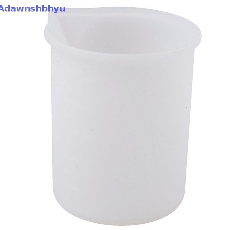 Adhyu 2Pcs Gelas Ukur 100ml Bahan Silikon Untuk Perhiasan Cetakan resin Skala Kristal ID