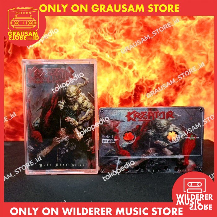 kaset pita KREATOR / HATE UBER ALESS