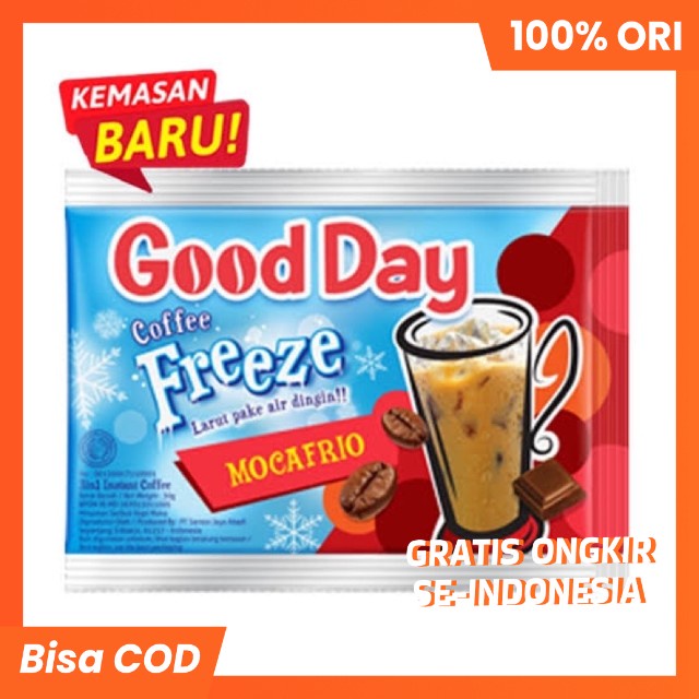 Varian Good Day Mocacinno/ChocoCinno/Vanila/Capucino/Mocafrio - PerPcs