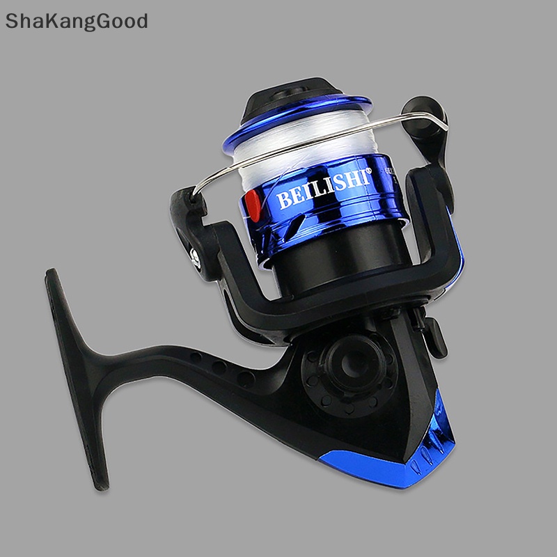 Skid Folding Spinning Fishing Reel Dengan 100m Pancing Rasio Gigi 5.1: 1roll Pancing Ultralight Portabel SKK