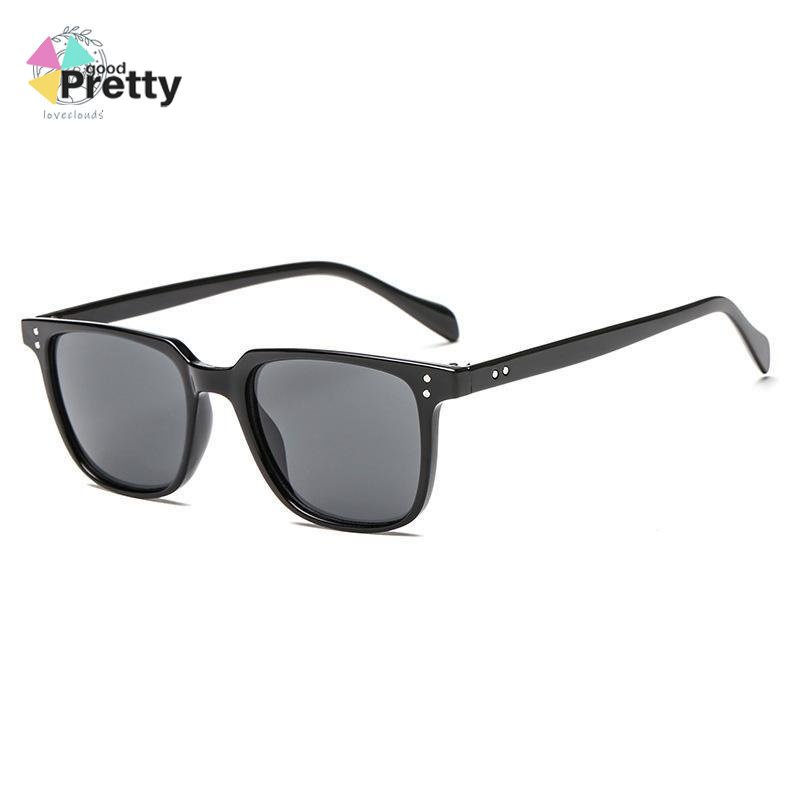COD Kacamata Hitam Kotak Kecil Dipersonalisasi Sunglassess Untuk Pria/Wanita L Korea Retro