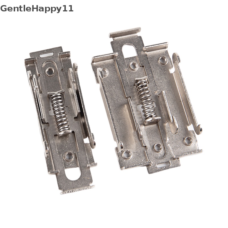 Gentlehappy 35mm DIN Rail Moung Tetap Gesper Snap Klip Penjepit Untuk DA AA DD VA VD LA Fase Tunggal Solid State Relay SSR id